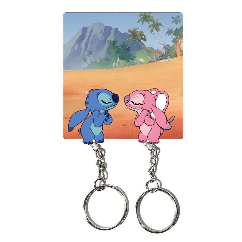 Cartoon Couple Keychain Hanger