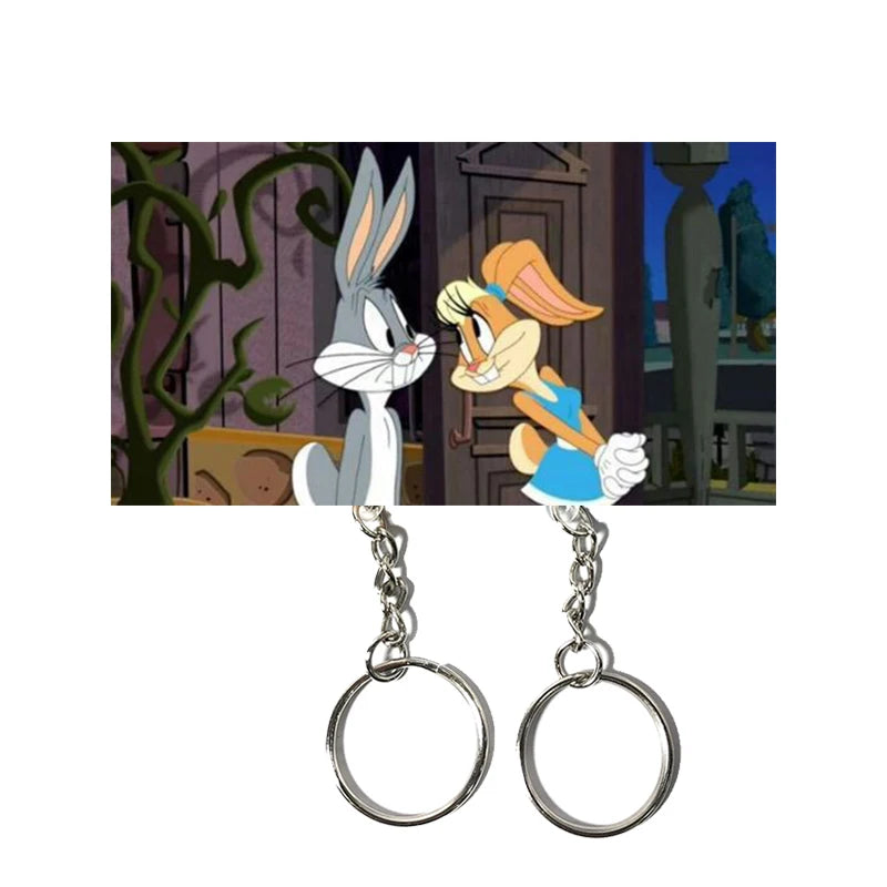 Cartoon Couple Keychain Hanger