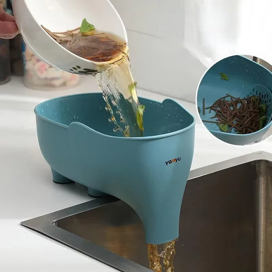 Versatile Elephant Drain Basket